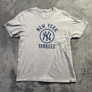 New York Yankees 47 Grey Xl Tshirt #376